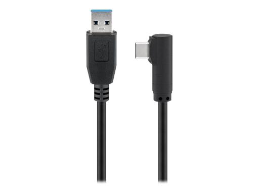 WENTRONIC Goobay USB 3.0 Anschlusskabel [1x USB 3.0 Stecker A - 1x USB-C? Steck