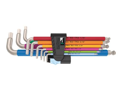 WERA Winkelschlüsselsatz 3950/9 HEX+ | 1 SB