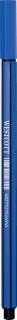Westcott Fineliner 0,4 mm, blau mit metallgefasste Schreibspitze
