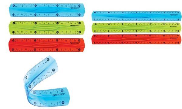 Image WESTCOTT_Flachlineal_Kunststoff_L_nge_img1_4370257.jpg Image