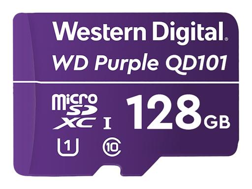 WESTERN DIGITAL WD PURPLE QD101 MICROSD 128GB