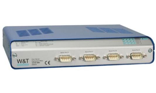 W&T Com-Server Highspeed Office, 4 Port, RJ45 10/100BaseTX (11185043)