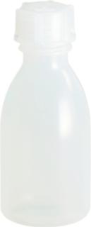 Weithalsflasche H.105mm D.47mm PE (LDPE) natur Einfüllöffnung-D.12,9mm Inh.100ml