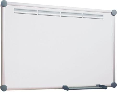 Whiteboard 2000 MAULpro 90/120 gr mit Aluklemmleiste Fläche kunststo