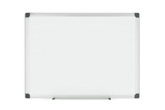 Whiteboard 60 x 45 cm mit Aluminiumrahmen, leicht gerasterte