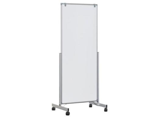 Whiteboard mobil MAULpro grau easy2move 75x180cm