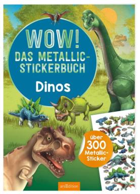 Wow! Das Metallic-Stickerbuch - Dino, Nr: 133939