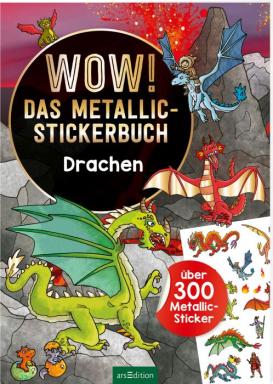 Wow! Das Metallic-Stickerbuch - Drachen, Nr: 133699