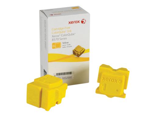 XEROX ColorQube 8580 2 Gelb feste Tinten