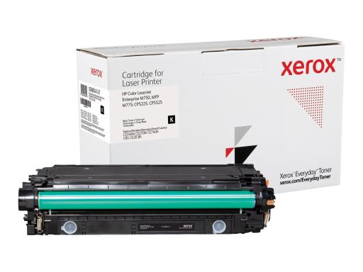 XEROX Everyday - Toner Schwarz - ersetzt HP 651A / 650A / 307A für HP Color Las