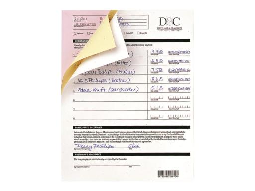 XEROX Premium Digital Carbonless - Zweilagiges sortiertes Papier, normale Reihe
