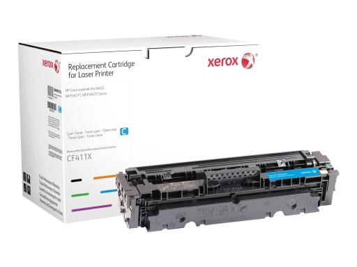 XEROX XRC Toner Cyan CF411X 5.200 Seiten aequivalent zu HP 410X fuer Color Lase