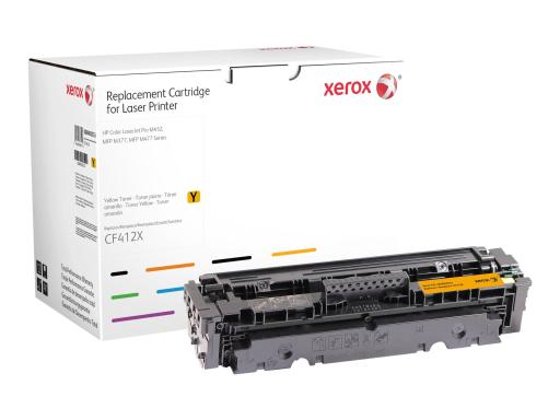 XEROX XRC Toner Gelb CF412X 5.200 Seiten aequivalent zu HP 410X fuer Color Lase