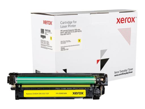 XEROX YELLOW TONER CARTRIDGE LIKE HP