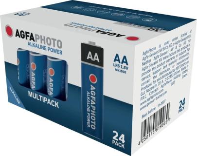 Batterie AGFAPHOTO, Mignon, LR06, AA Alkaline 1,5 V Power