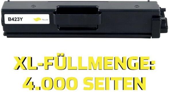 New Build Toner ersetzt Brother TN-423Y, gelb, für HL-HL-L8260CDW