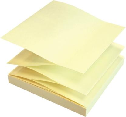 Z-Notes, 75 x 75mm, 100 Blatt, gelb