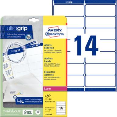 Image ZWECKFORM_AVERY_QuickPEEL_Adress-Etiketten_img3_3798920.jpg Image