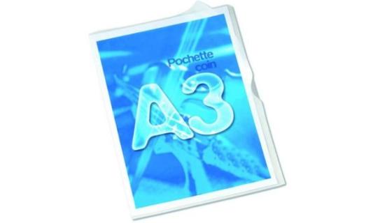 ZWECKFORM AVERY Sichthüllen DIN A3 Fard'Clair, aus PP-Folie 0,18 mm 2 seitliche