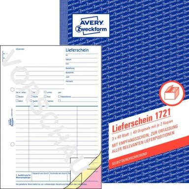 Image ZWECKFORM_AVERY_Zweckform_Formularbuch_Liefer-Empfangsschein_img4_3803985.jpg Image