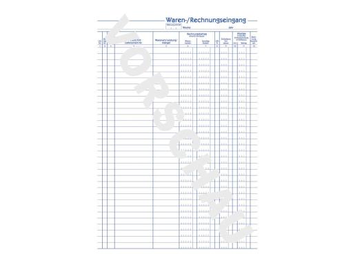 Image ZWECKFORM_AVERY_Zweckform_Formularbuch_Waren-Rechnungseingangsbuch_img2_3804086.jpg Image