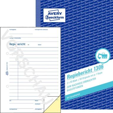 ZWECKFORM Avery 1306