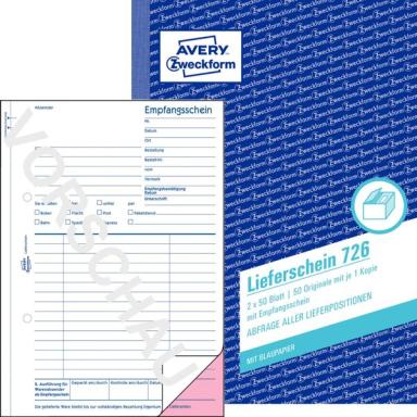 ZWECKFORM Avery 726 Verwaltungsbuch (726)