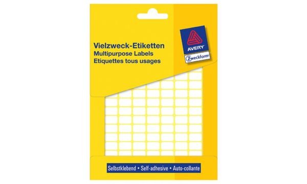 ZWECKFORM Avery Multi-Purpose Labels 3319 - Selbstklebende Etiketten - weiß - 1