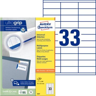 Image ZWECKFORM_Avery_Zweckform_Etiketten_wei_img1_3799178.jpg Image