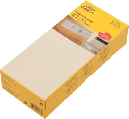 ZWECKFORM Frankier-Etiketten 210x45mm (3443)