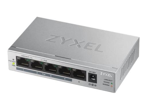 ZYXEL Switch 5x GS1005 PoE+