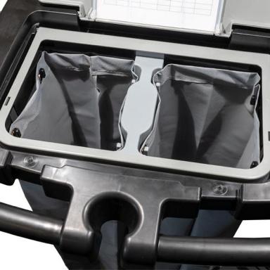 Zubehör/Ersatzteil: Adapter für Abfalleinheit von 1 x 120 Liter auf 2 x 70 Liter passend für Systemwagen Matrix X (99660), Matrix XL