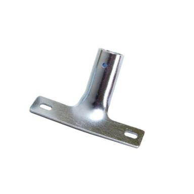 Zubehör/Ersatzteil: Stielhalter Metall | mit Langlochzum Aufschrauben, 2 x Langloch
