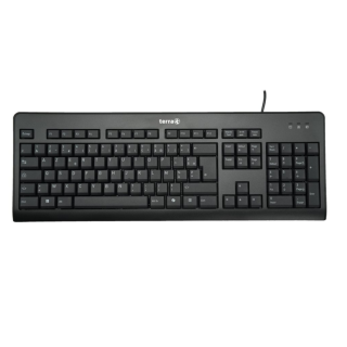 TERRA Keyboard 1500 Corded [FR] USB black/noir Copilot AZERTY