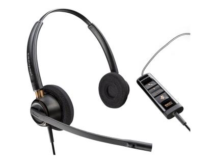 HP Poly EncorePro 525 Microsoft Teams Certified Stereo with USB-A Headset