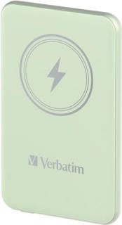 VERBATIM Charge´n´Go Magnetic Wireless Power Bank 5000 Green