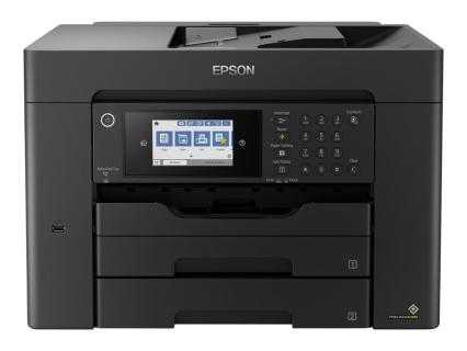EPSON WorkForce WF-7840DTWF 4 in 1 Tintenstrahl-Multifunktionsdrucker schwarz