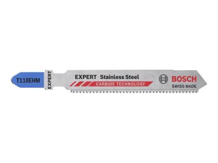 BOSCH EXPERT Stichsägeblätter 2608900562 T118EHM 3Stk Stainless Steel