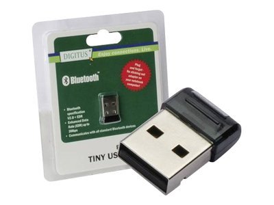 DIGITUS USB Bluetooth V2.1 + EDR Adapter Tiny Class2 Atheros Chipsatz 10m
