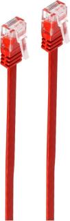 SHIVERPEAKS Patchkabel UTP Cat.6 Slim-Line rot - 7,5m