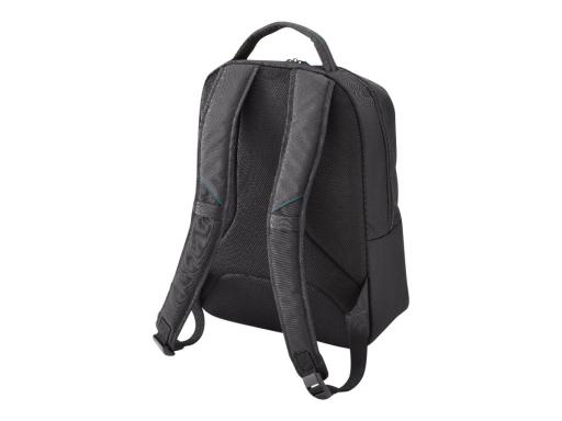 DICOTA Laptop-Rucksack Backpack SPIN Kunstfaser schwarz 21,5 l bis 39,6 cm (15,6 Zoll)