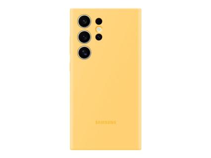 SAMSUNG Silicone Case Galaxy S24 Ultra gelb