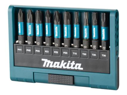 Makita Impact Black Bit-Set 10-tlg E-12011 Bit-Set (E-12011)