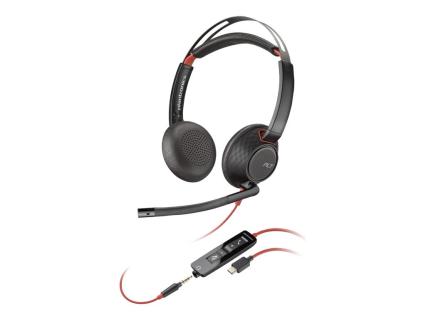 HP Poly Blackwire 5220 Stereo USB-C Headset