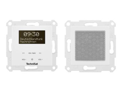 TECHNISAT DIGITRADIO UP 55, weiß Steckdosenradio DAB+, UKW Bluetooth® Inkl. Lau