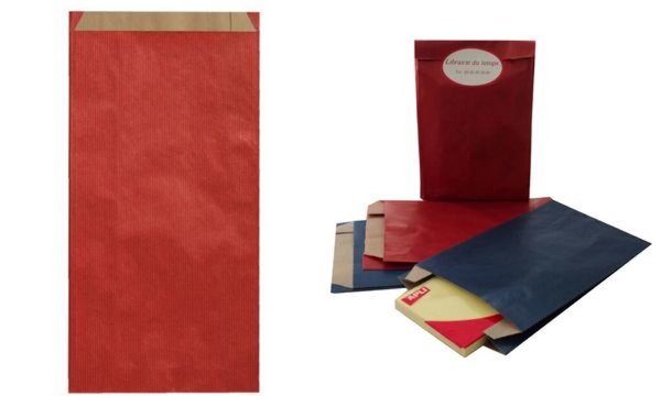 agipa Geschenkumschläge - aus Kraft papier, mittel, rot (66000287)
