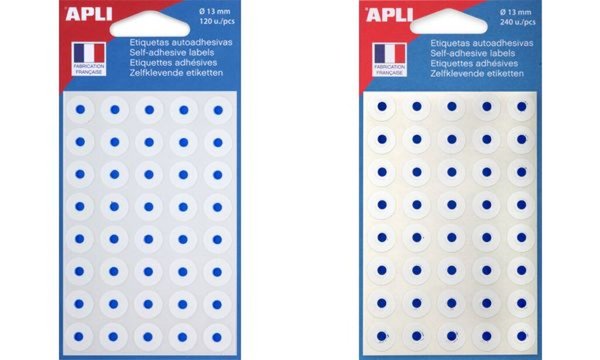 agipa Lochverstärkungsringe weiß, D urchmesser: 13 mm (334160800)