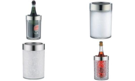 alfi Aktiv-Flaschenkühler CRYSTAL, transparent klar (6463056)