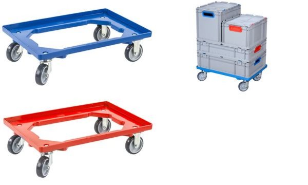 allit Transportwagen ProfiPlus Euro Roll OS 600, blau (71510177)