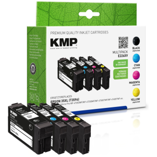 KMP Tintenpatrone ersetzt Epson 35XL (C13T35914010, C13T35914020, C13T35924010,